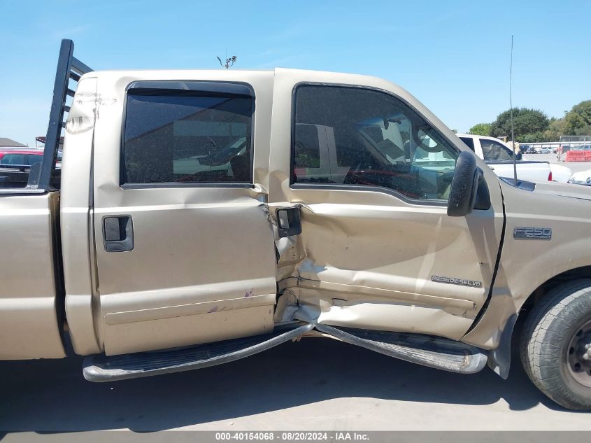 2001 Ford F-250 Lariat/Xl/Xlt VIN: 3FTNW20F91MA73600 Lot: 40154068