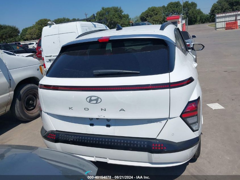 2024 Hyundai Kona Electric Limited VIN: KM8HE3A64RU010220 Lot: 40154078