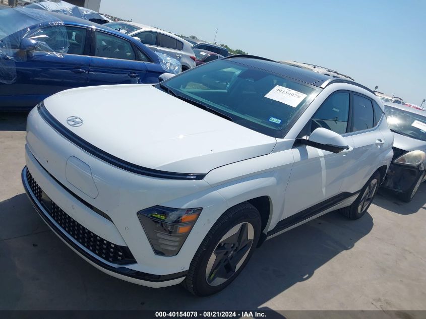 2024 Hyundai Kona Electric Limited VIN: KM8HE3A64RU010220 Lot: 40154078