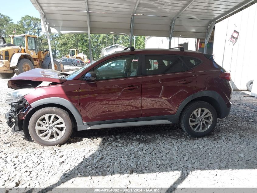 KM8J33A43JU600600 2018 Hyundai Tucson Limited/Sport And Eco/Se