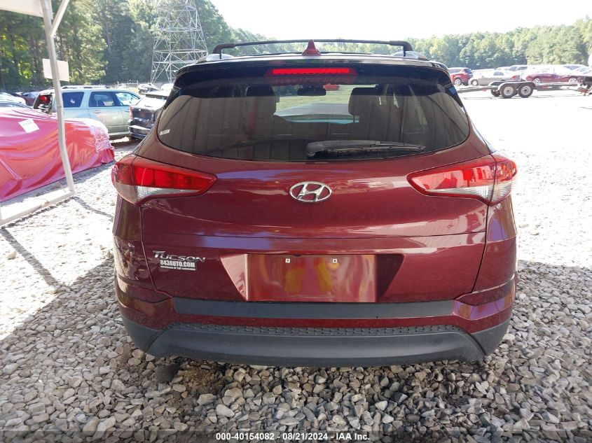 KM8J33A43JU600600 2018 Hyundai Tucson Limited/Sport And Eco/Se