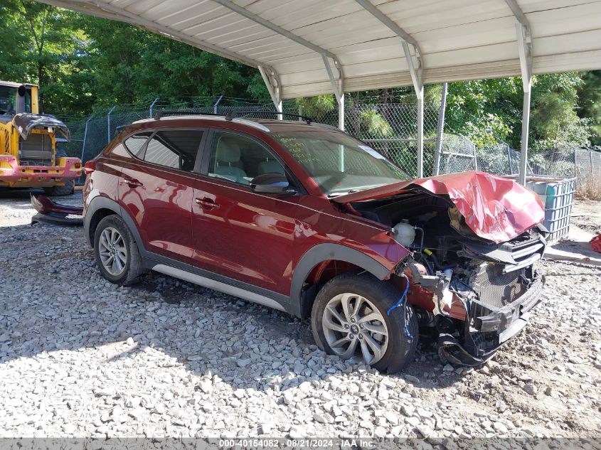 2018 Hyundai Tucson Limited/Sport And Eco/Se VIN: KM8J33A43JU600600 Lot: 40154082