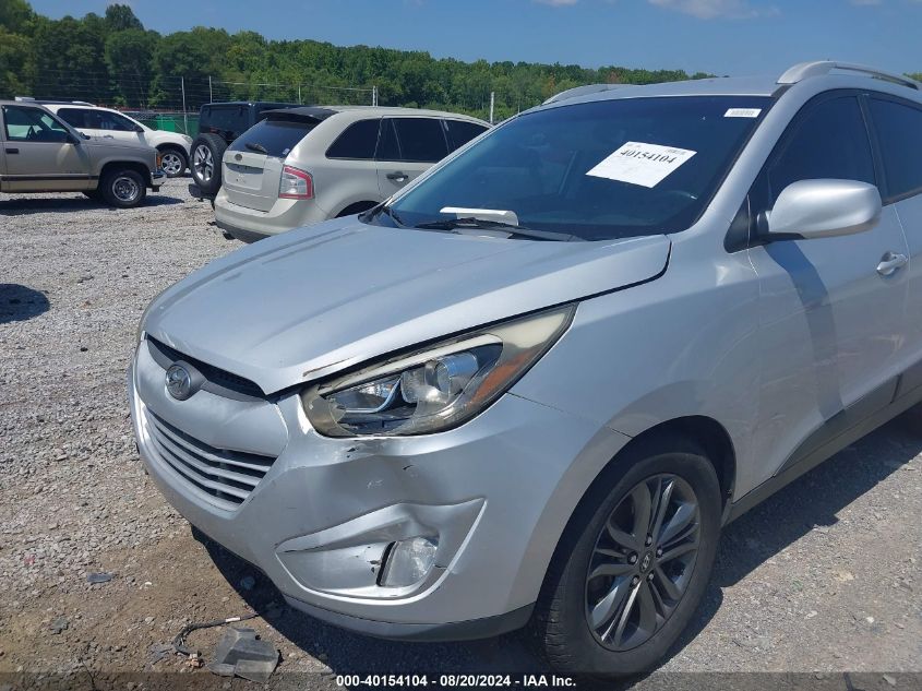 2014 Hyundai Tucson Se VIN: KM8JU3AG5EU886334 Lot: 40154104