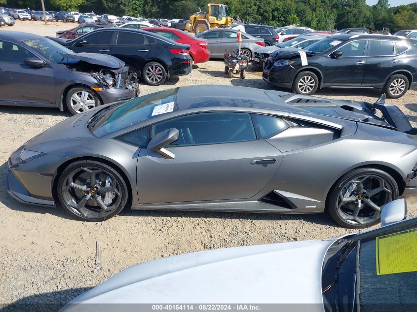 2023 Lamborghini Huracan Tecnica Coupe VIN: ZHWUB6ZF1PLA25322 Lot: 40154114