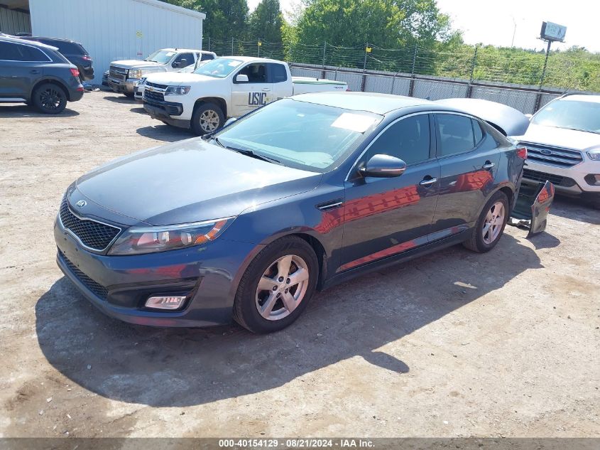 2015 Kia Optima Lx VIN: KNAGM4A75F5594020 Lot: 40154129