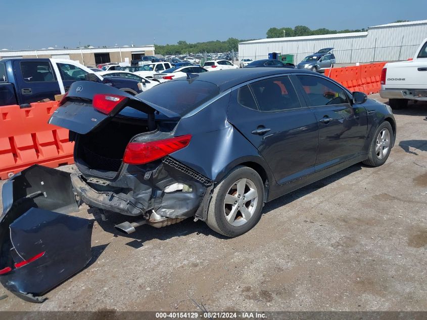 2015 Kia Optima Lx VIN: KNAGM4A75F5594020 Lot: 40154129