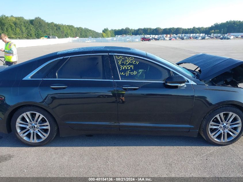 2013 Lincoln Mkz VIN: 3LN6L2J96DR803102 Lot: 40154136