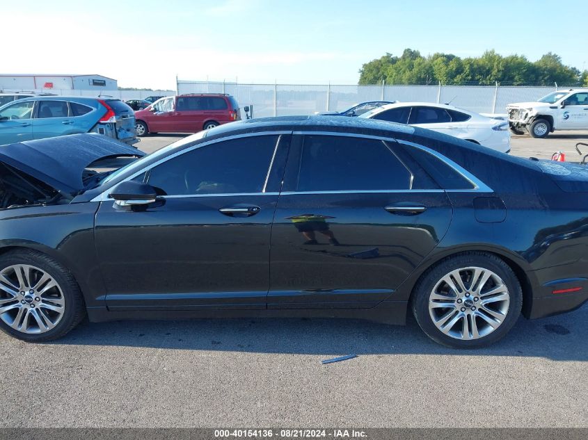 2013 Lincoln Mkz VIN: 3LN6L2J96DR803102 Lot: 40154136