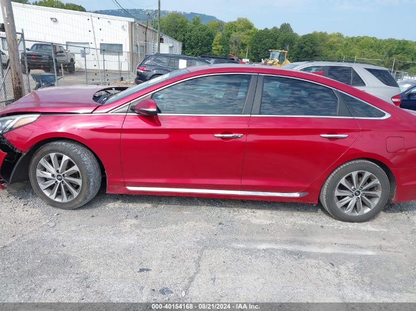 2017 Hyundai Sonata Sport/Limited VIN: 5NPE34AF0HH501427 Lot: 40154168