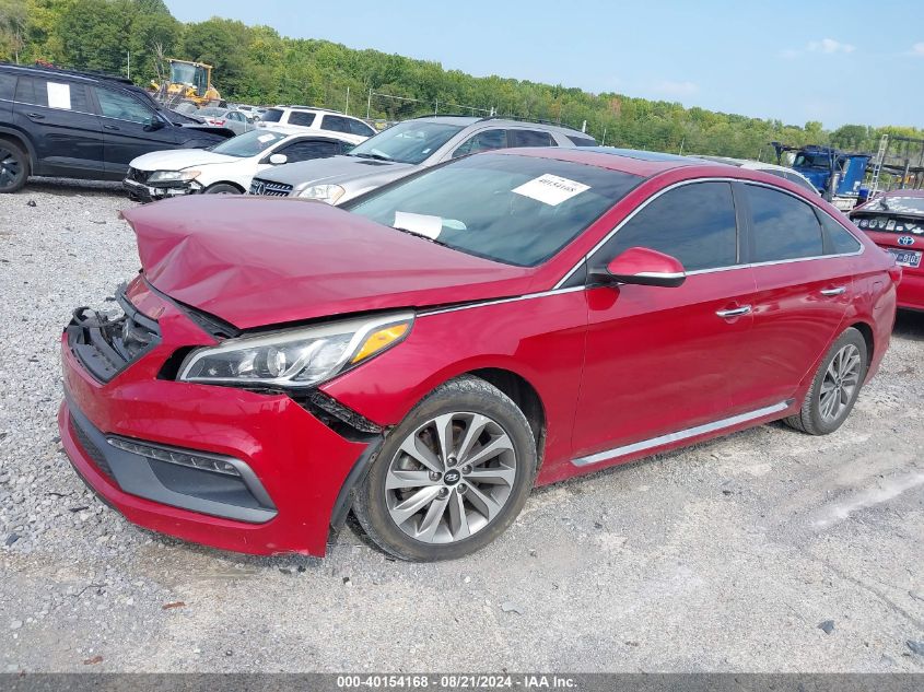 2017 Hyundai Sonata Sport/Limited VIN: 5NPE34AF0HH501427 Lot: 40154168