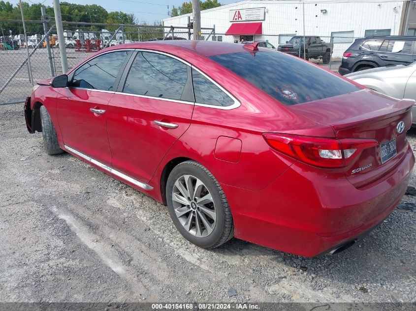 2017 Hyundai Sonata Sport/Limited VIN: 5NPE34AF0HH501427 Lot: 40154168