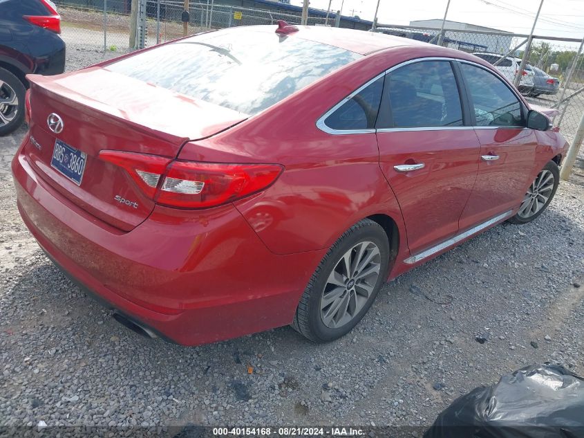 2017 Hyundai Sonata Sport/Limited VIN: 5NPE34AF0HH501427 Lot: 40154168