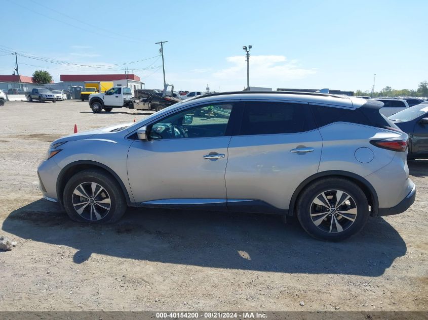 2020 Nissan Murano Sv Intelligent Awd VIN: 5N1AZ2BS0LN105466 Lot: 40154200