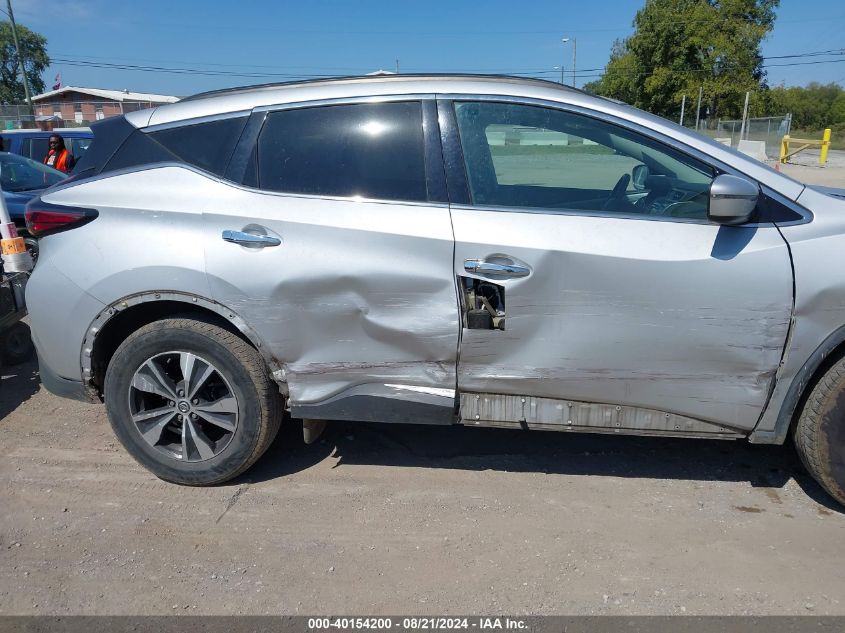 2020 Nissan Murano Sv Intelligent Awd VIN: 5N1AZ2BS0LN105466 Lot: 40154200