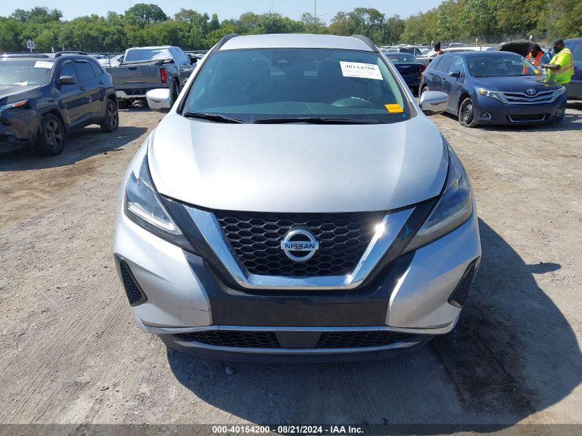 2020 Nissan Murano Sv Intelligent Awd VIN: 5N1AZ2BS0LN105466 Lot: 40154200