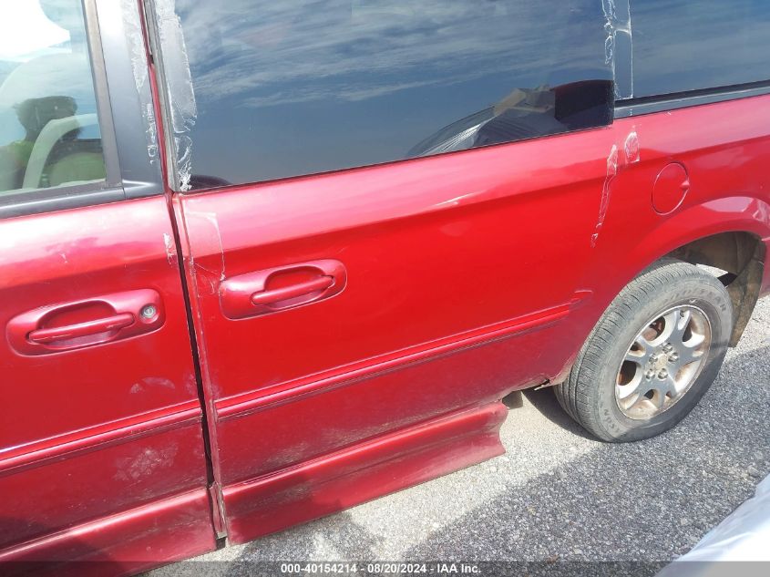 2002 Dodge Caravan Ex VIN: 2B4GP74L22R521508 Lot: 40154214