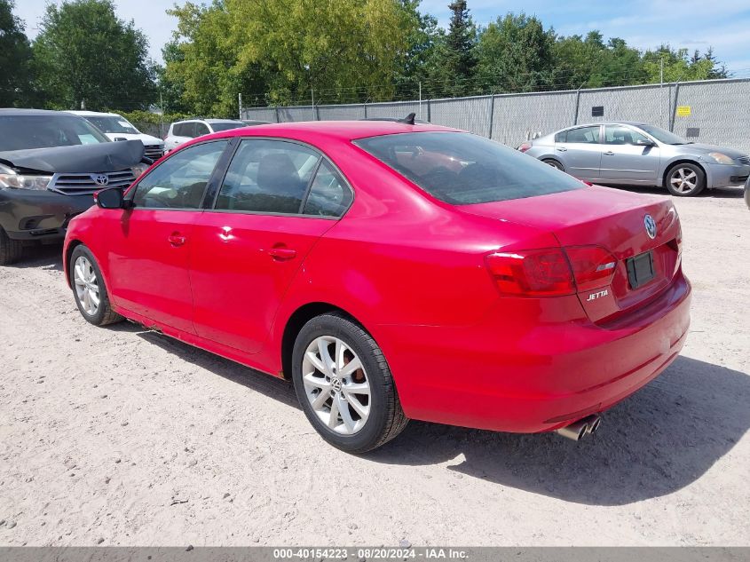 2011 Volkswagen Jetta 2.5L Se VIN: 3VWBX7AJ1BM065568 Lot: 40154223