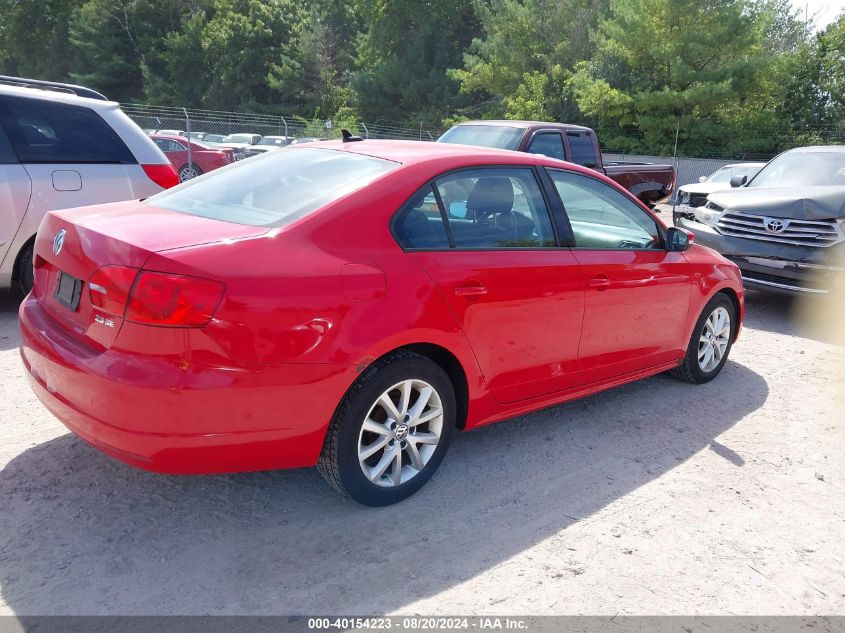 2011 Volkswagen Jetta 2.5L Se VIN: 3VWBX7AJ1BM065568 Lot: 40154223