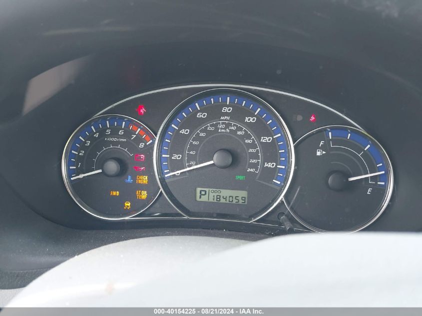 2011 Subaru Forester 2.5X VIN: JF2SHBBC9BH721878 Lot: 40154225