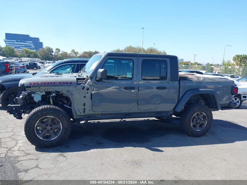 2021 Jeep Gladiator Rubicon 4X4 VIN: 1C6JJTBG7ML534640 Lot: 40154234