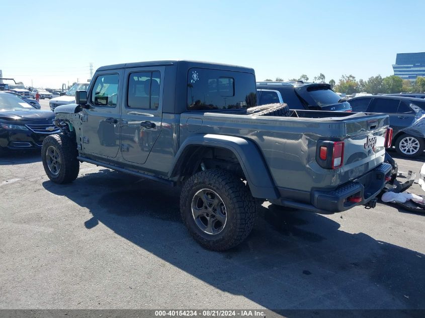 2021 Jeep Gladiator Rubicon 4X4 VIN: 1C6JJTBG7ML534640 Lot: 40154234