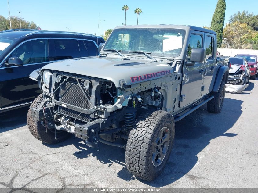 2021 Jeep Gladiator Rubicon 4X4 VIN: 1C6JJTBG7ML534640 Lot: 40154234