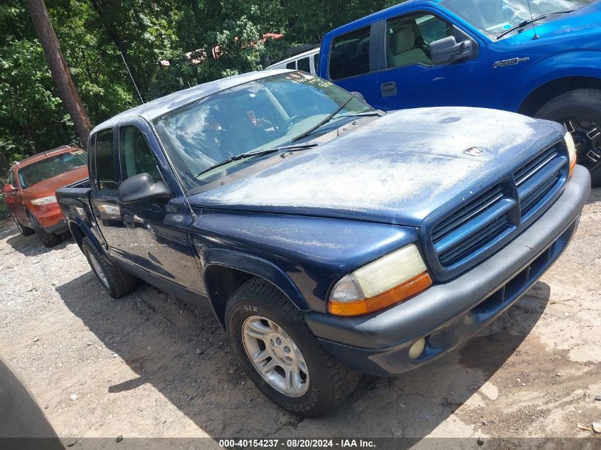 2002 Dodge Dakota Sport VIN: 1B7HL38N32S557536 Lot: 40154237