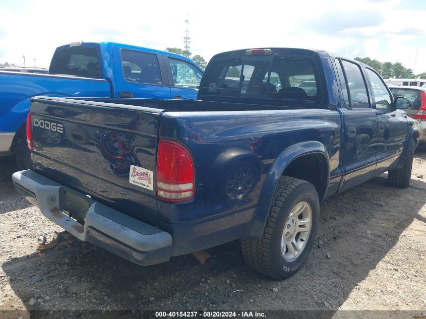 2002 Dodge Dakota Sport VIN: 1B7HL38N32S557536 Lot: 40154237