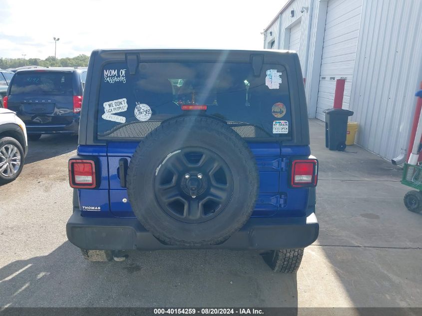 2018 Jeep Wrangler Sport VIN: 1C4GJXAN7JW283266 Lot: 40154259