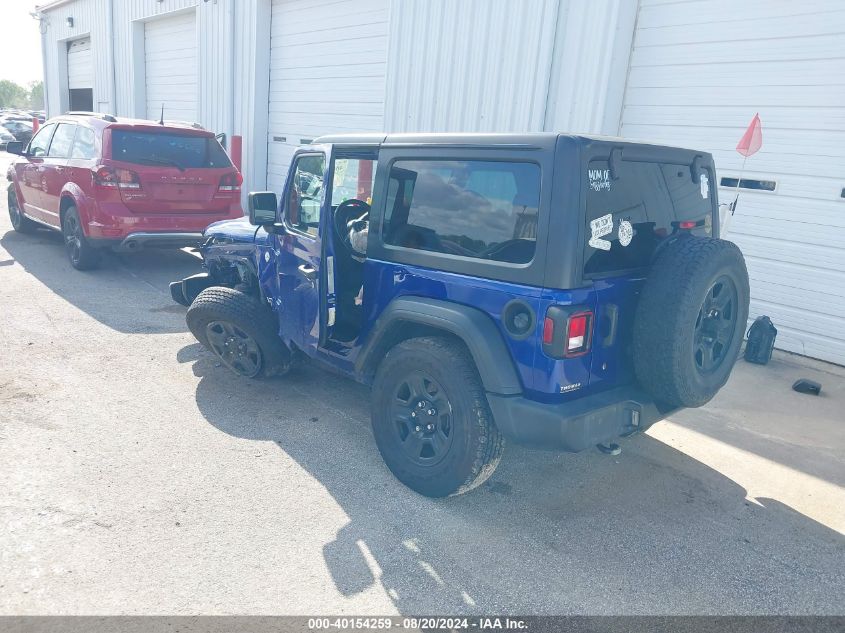 2018 Jeep Wrangler Sport VIN: 1C4GJXAN7JW283266 Lot: 40154259