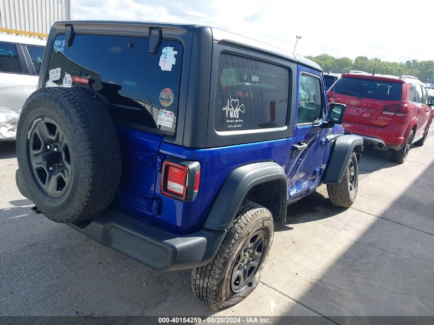 2018 Jeep Wrangler Sport VIN: 1C4GJXAN7JW283266 Lot: 40154259