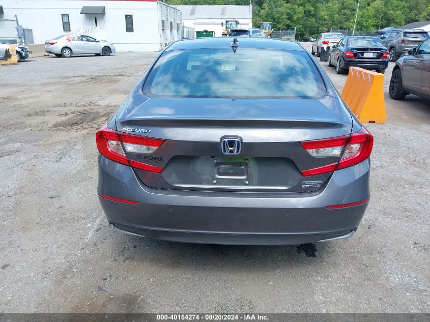 2022 Honda Accord Hybrid Touring VIN: 1HGCV3F99NA040604 Lot: 40154274