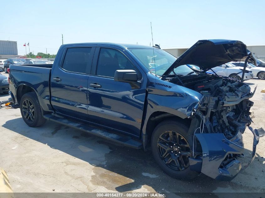 2023 Chevrolet Silverado 1500 2Wd Short Bed Custom VIN: 1GCPABEK6PZ137323 Lot: 40154277