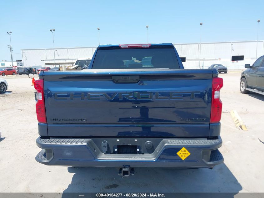 2023 Chevrolet Silverado 1500 2Wd Short Bed Custom VIN: 1GCPABEK6PZ137323 Lot: 40154277