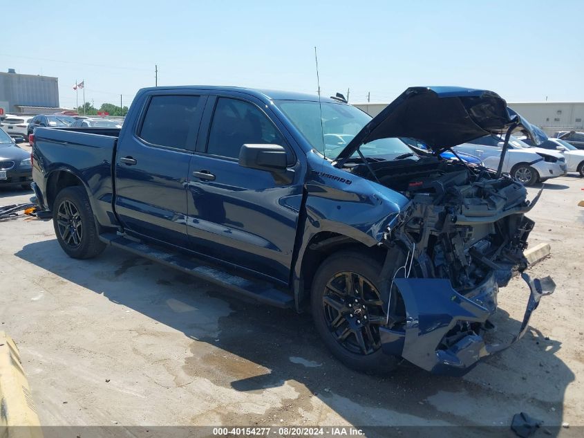 2023 Chevrolet Silverado 1500 2Wd Short Bed Custom VIN: 1GCPABEK6PZ137323 Lot: 40154277