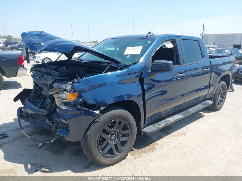 2023 Chevrolet Silverado 1500 2Wd Short Bed Custom VIN: 1GCPABEK6PZ137323 Lot: 40154277