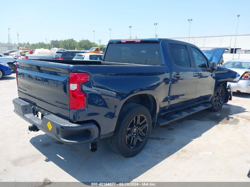 2023 Chevrolet Silverado 1500 2Wd Short Bed Custom VIN: 1GCPABEK6PZ137323 Lot: 40154277