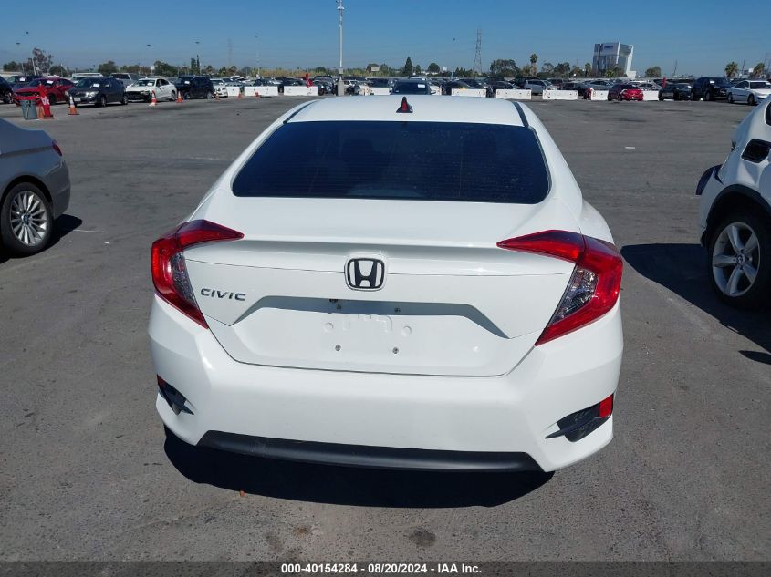 2018 Honda Civic Lx VIN: 19XFC2F58JE021056 Lot: 40154284