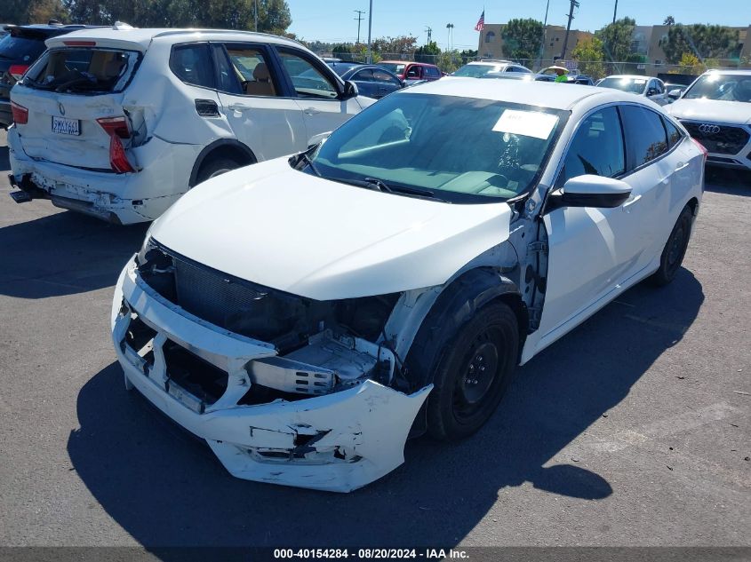 2018 Honda Civic Lx VIN: 19XFC2F58JE021056 Lot: 40154284