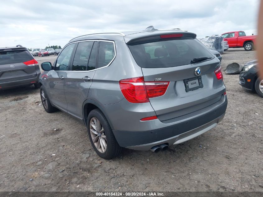 2013 BMW X3 xDrive28I VIN: 5UXWX9C58D0D08235 Lot: 40154324