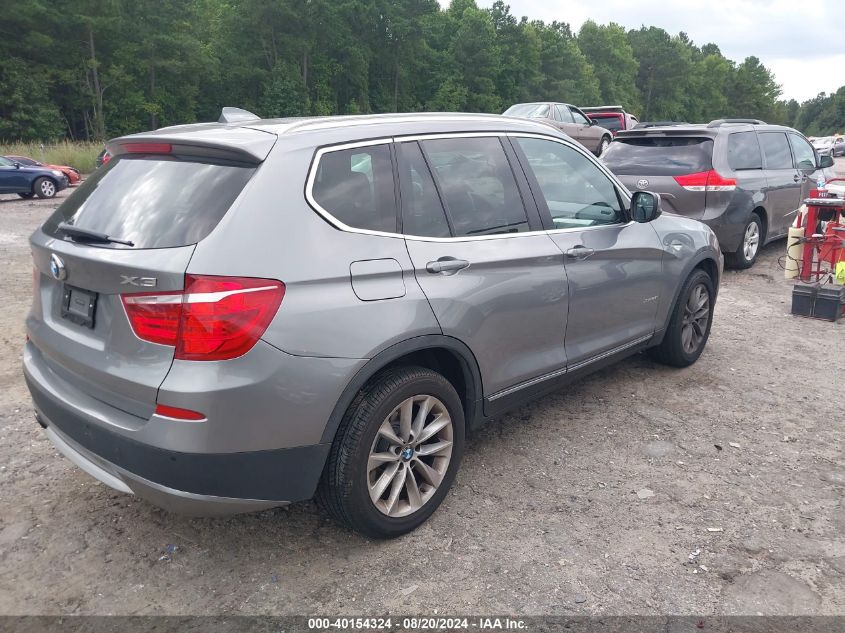 2013 BMW X3 xDrive28I VIN: 5UXWX9C58D0D08235 Lot: 40154324