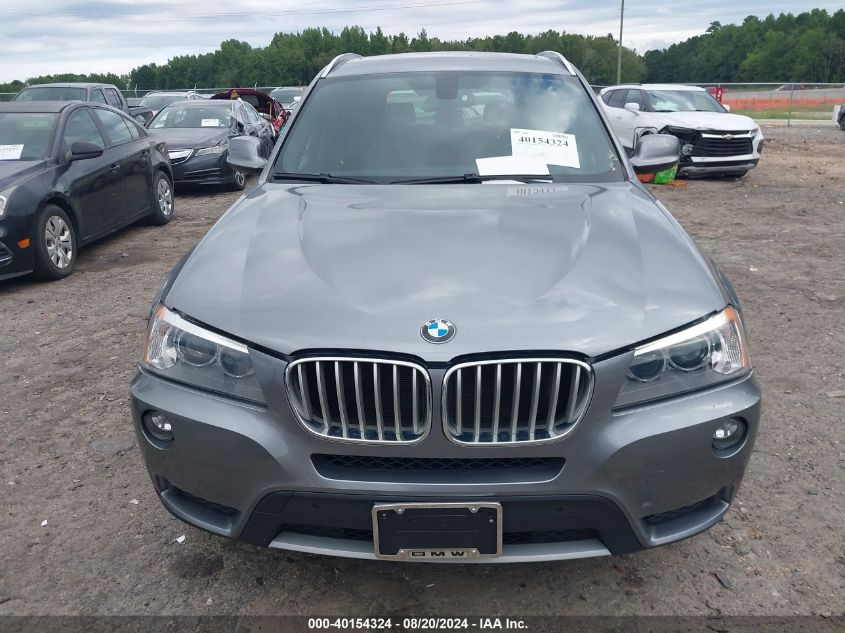 2013 BMW X3 xDrive28I VIN: 5UXWX9C58D0D08235 Lot: 40154324