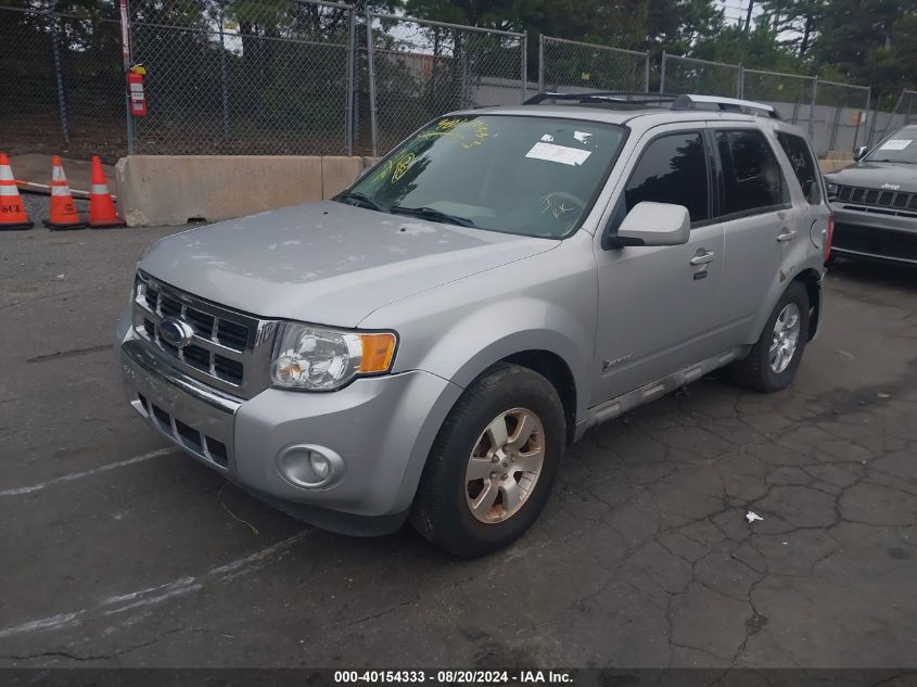 2009 Ford Escape Hybrid Limited VIN: 1FMCU49319KB30369 Lot: 40154333