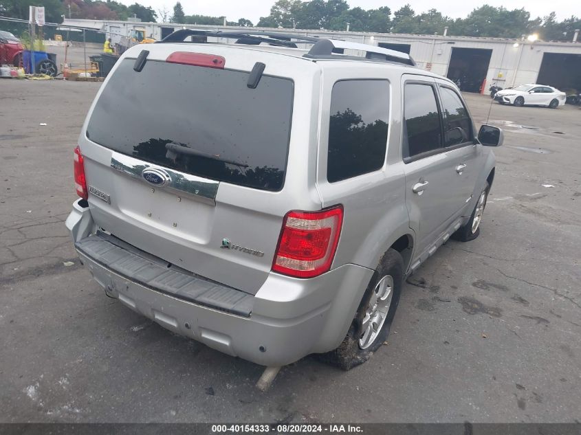 2009 Ford Escape Hybrid Limited VIN: 1FMCU49319KB30369 Lot: 40154333