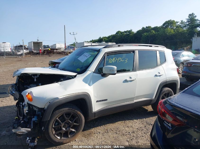 2020 Jeep Renegade Altitude 4X4 VIN: ZACNJBBB2LPL69144 Lot: 40154363