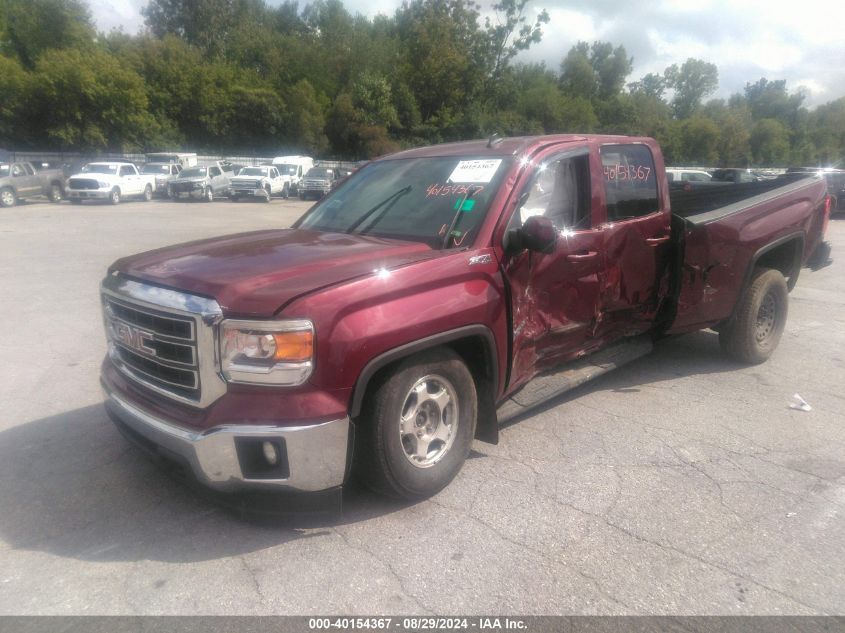 2014 GMC Sierra K1500 Sle VIN: 1GTV2UEC7EZ397915 Lot: 40154367