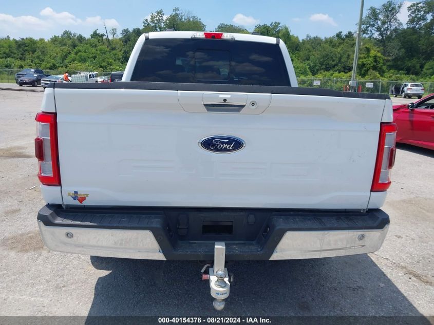 2023 Ford F-150 Lariat VIN: 1FTFW1CD0PFA33312 Lot: 40154378