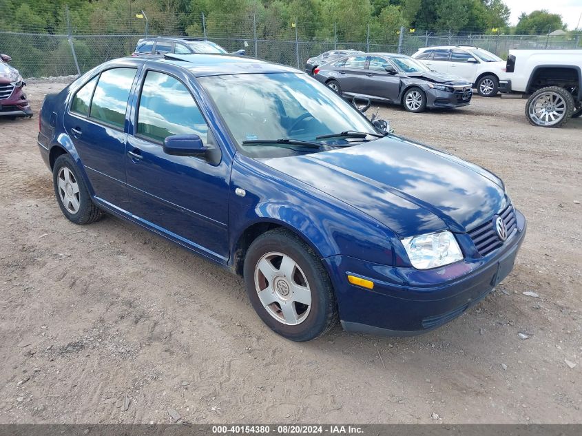 2001 Volkswagen Jetta Gls VIN: 3VWSS29M91M056406 Lot: 40154380