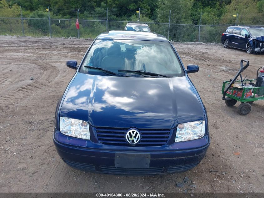 2001 Volkswagen Jetta Gls VIN: 3VWSS29M91M056406 Lot: 40154380