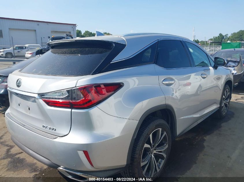 2019 Lexus Rx 350 VIN: 2T2ZZMCAXKC122796 Lot: 40154403